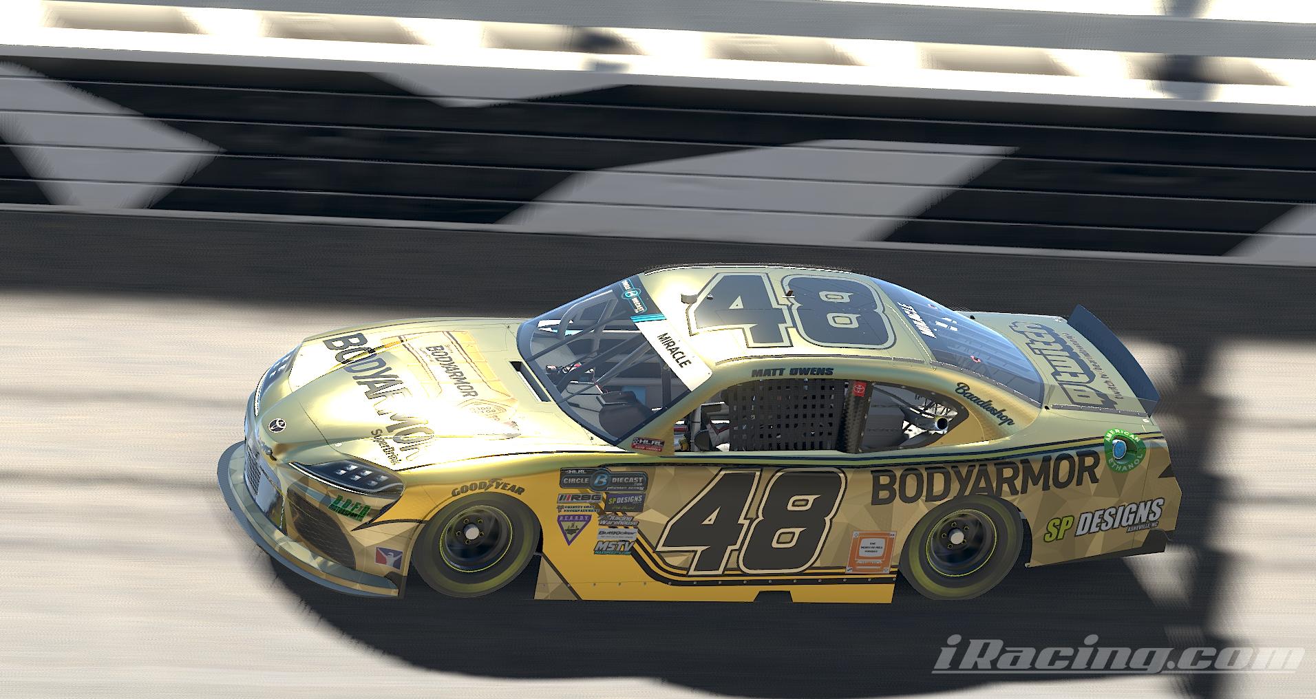 Matt Owens Body Armor Gold Berry by Courtney Miracle Trading Paints