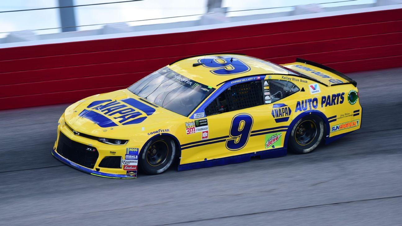Chase Elliott throwback by Harley Drennon Trading Paints
