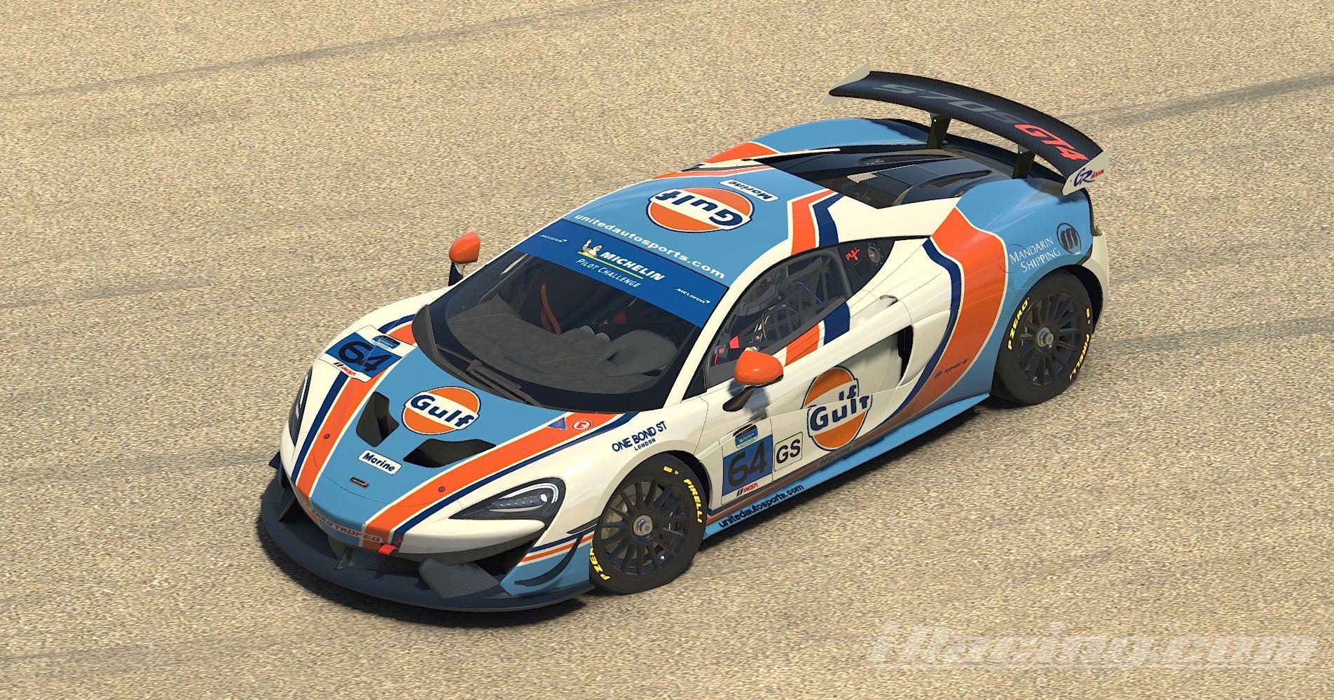 Preview of McLaren 570s GT4 Gulf Marine by Stephane Parent