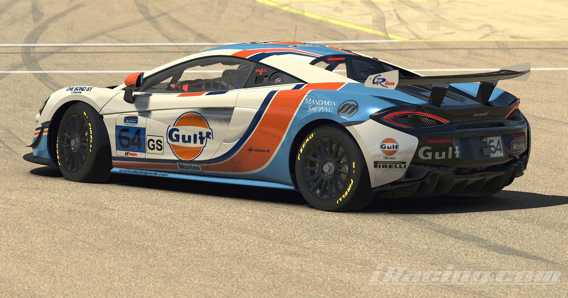 Preview of McLaren 570s GT4 Gulf Marine by Stephane Parent