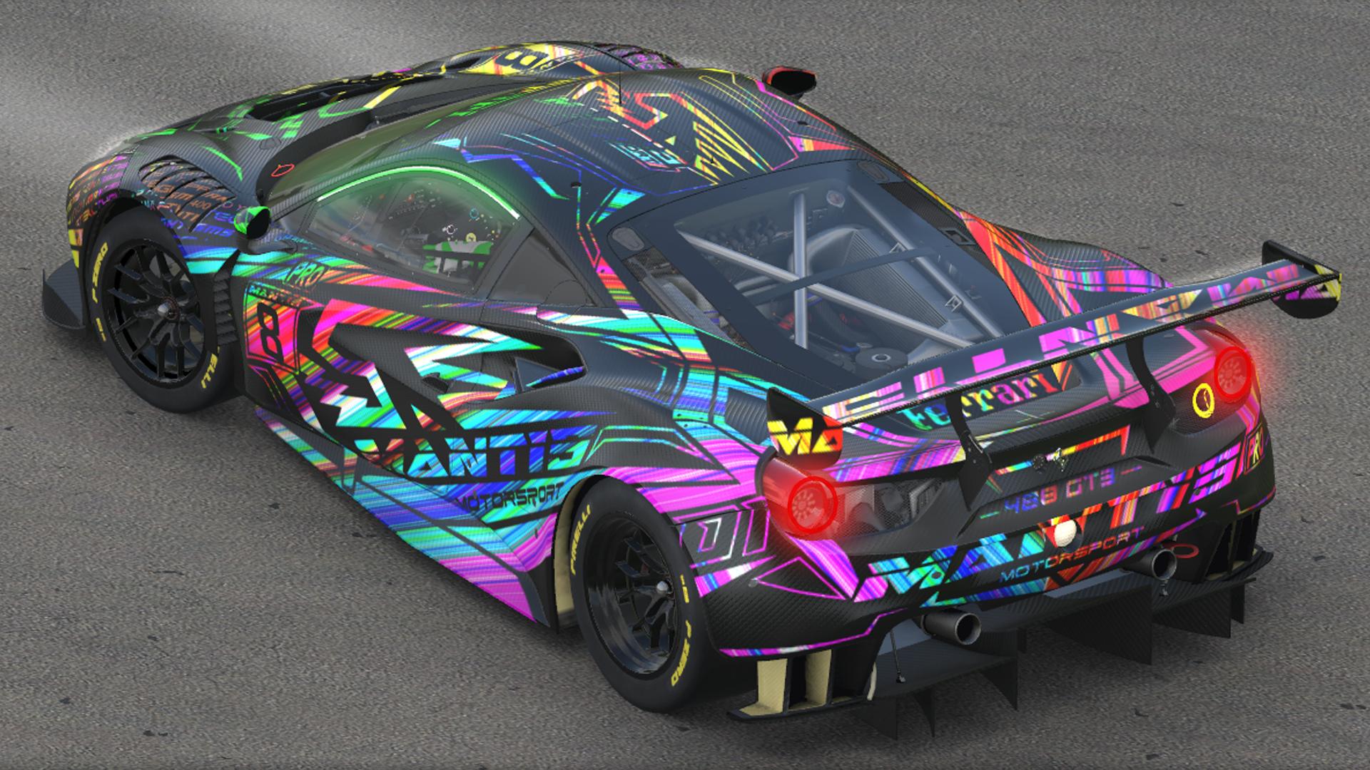 Preview of Ferrari 488 GT3 PSYCHO CARBON by Kirk S.