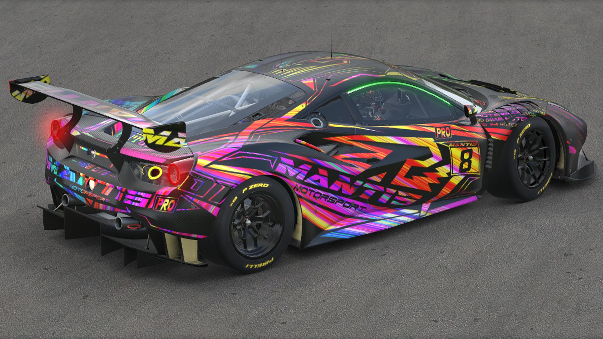 Preview of Ferrari 488 GT3 PSYCHO CARBON by Kirk S.