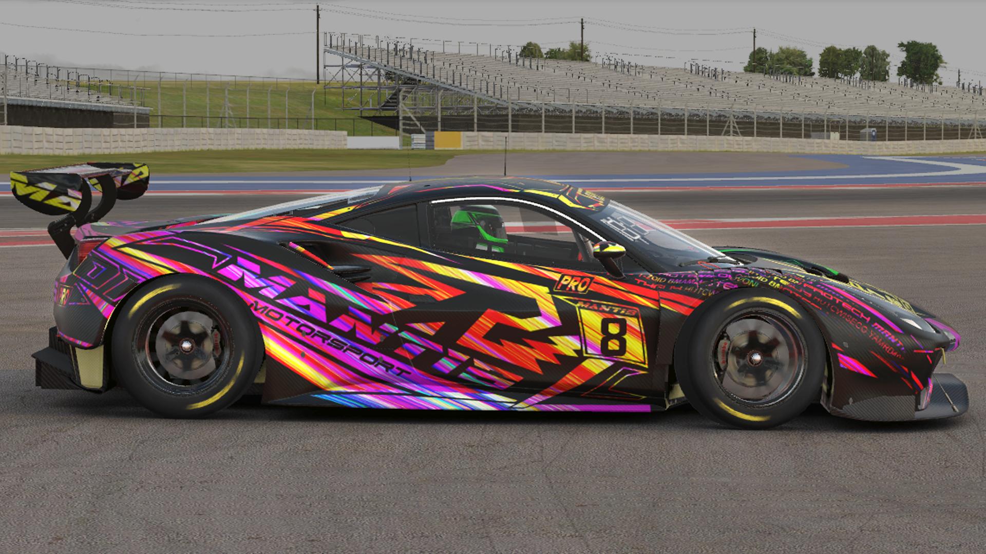 Preview of Ferrari 488 GT3 PSYCHO CARBON by Kirk S.