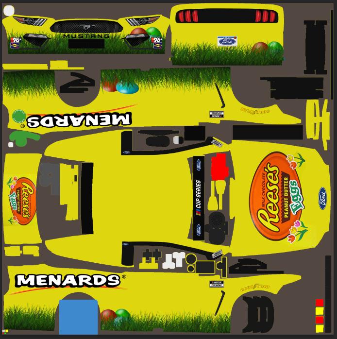 Reeses easter Menards fictional by Nicholas Pressey Trading Paints