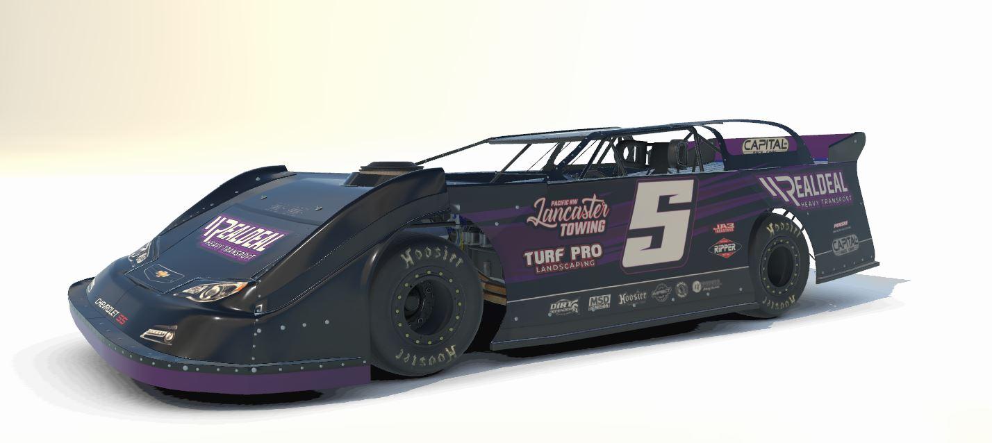 Dirt Late Model Vector Smart Template v2 by Jace A. Trading Paints