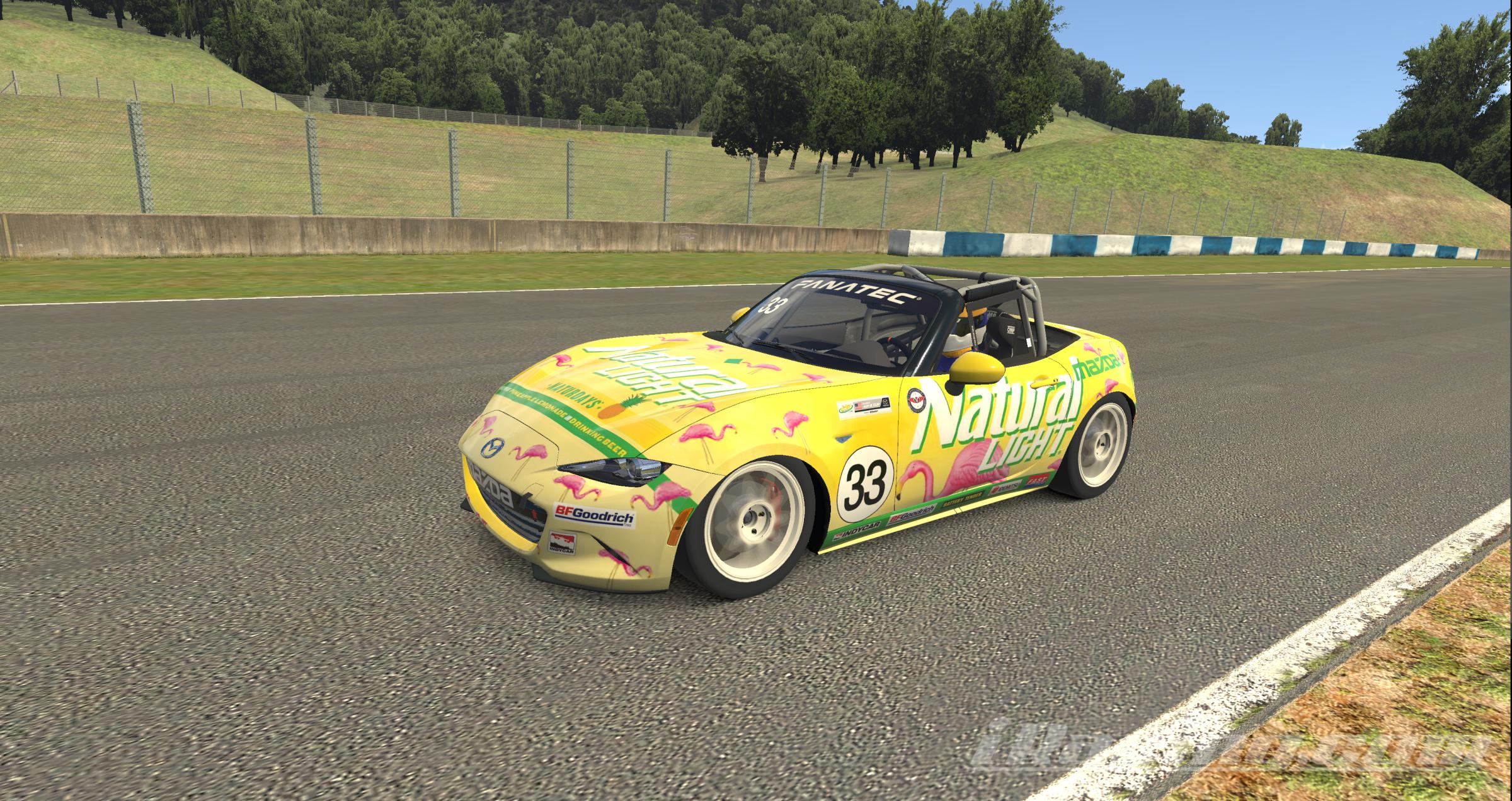 Natural Light Naturdays Pineapple Beer Livery by William W. Trading