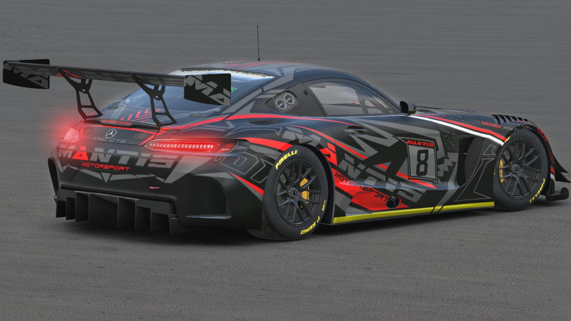 Preview of Mercedes AMG GT3 ONYX / RED CARBON by Kirk S.