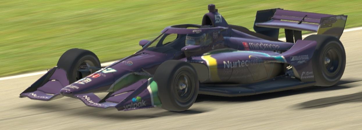Preview of #51 Romain Grosjean No NUMBER RWR 2021 Honda by Jaedon W.S Lawson