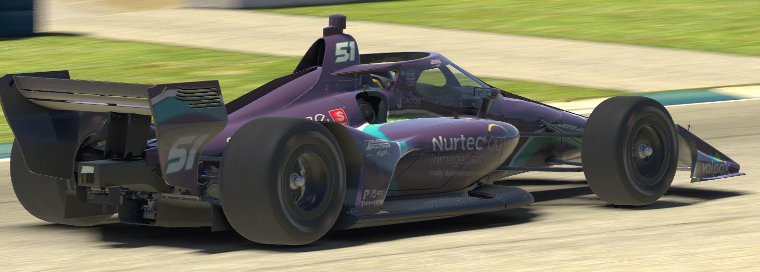Preview of #51 Romain Grosjean No NUMBER RWR 2021 Honda by Jaedon W.S Lawson
