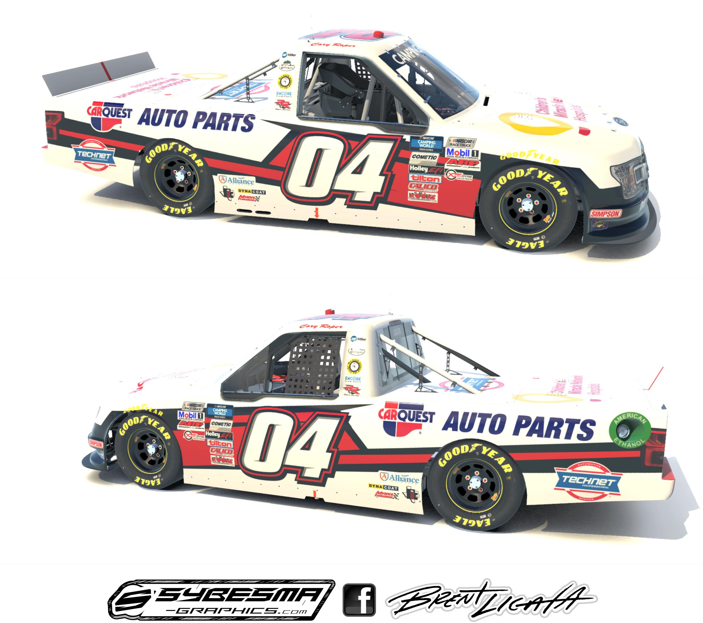 NCWTS 04 Childrens Miracle Network Cory Roper Racing 2021 by Brent ...