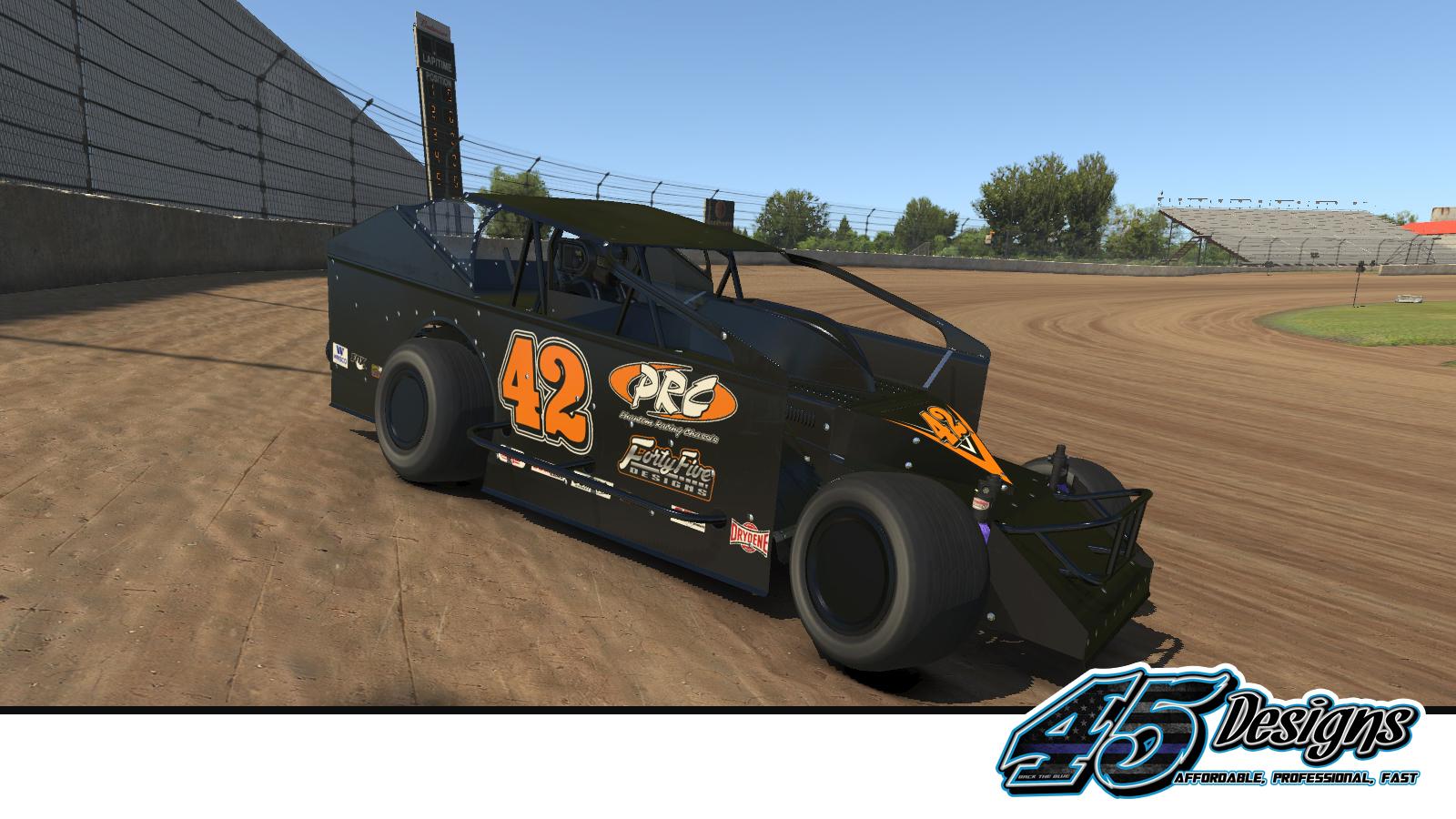 2021 John Oliverio Dirt Big Block Modified by Zach Stroupe2 Trading