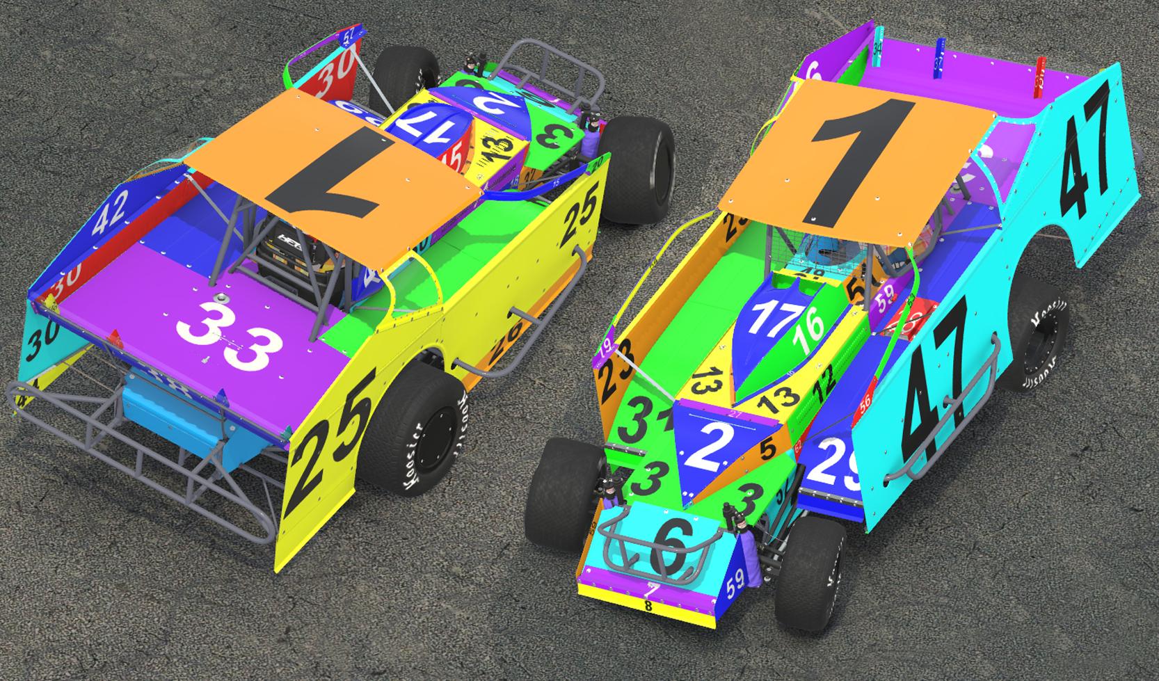 Dirt Modified Parts by Clyde Coman - Trading Paints