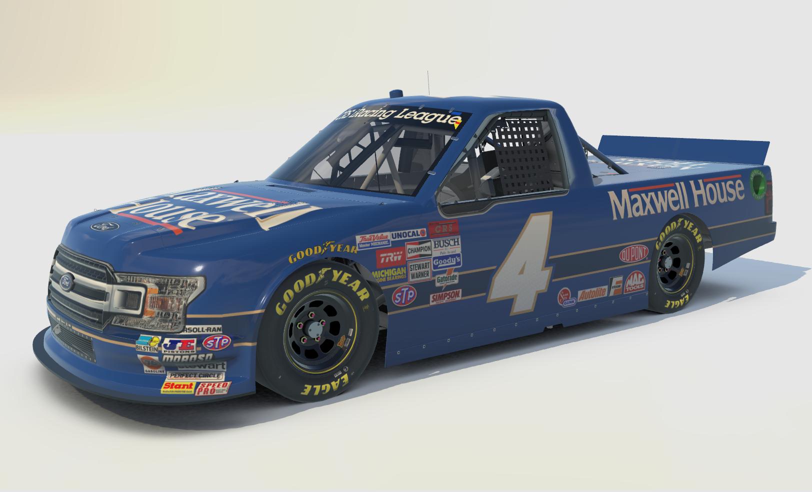 Bobby Labonte Maxwell House 1994 Throwback NASCAR Trucks Ford F150 by