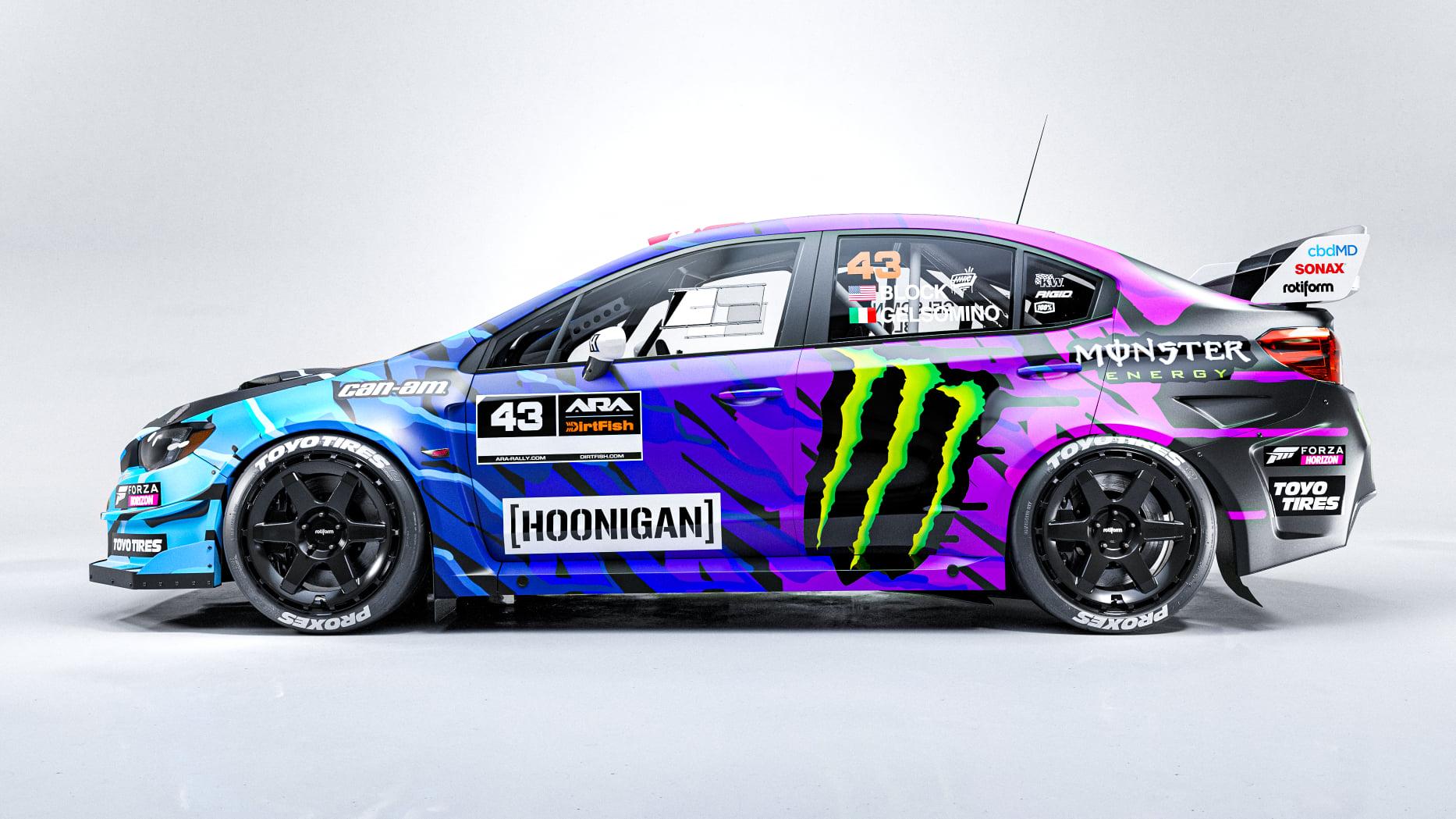 Preview of Ken Block livery 2021 by Dennis Lembrechts