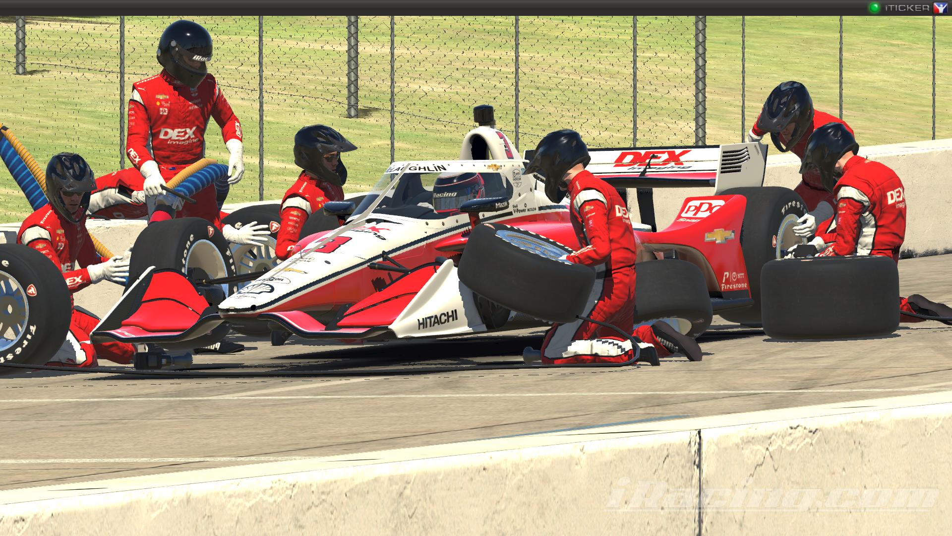 Scott McLaughlin 3 Dex Imaging 2021 NTT Indycar Series by Ryan