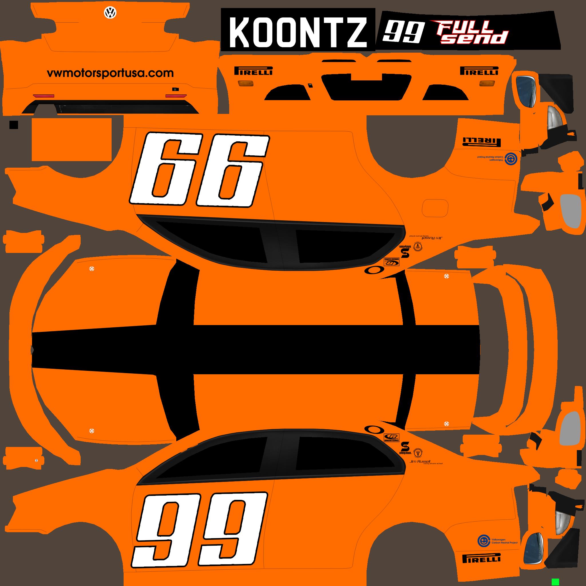 Koontz Full Send Tour by Russell Caney Trading Paints