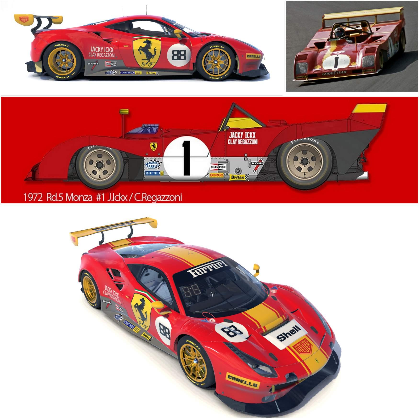 Preview of Ferrari GT3 Retro Livery by Paul V.