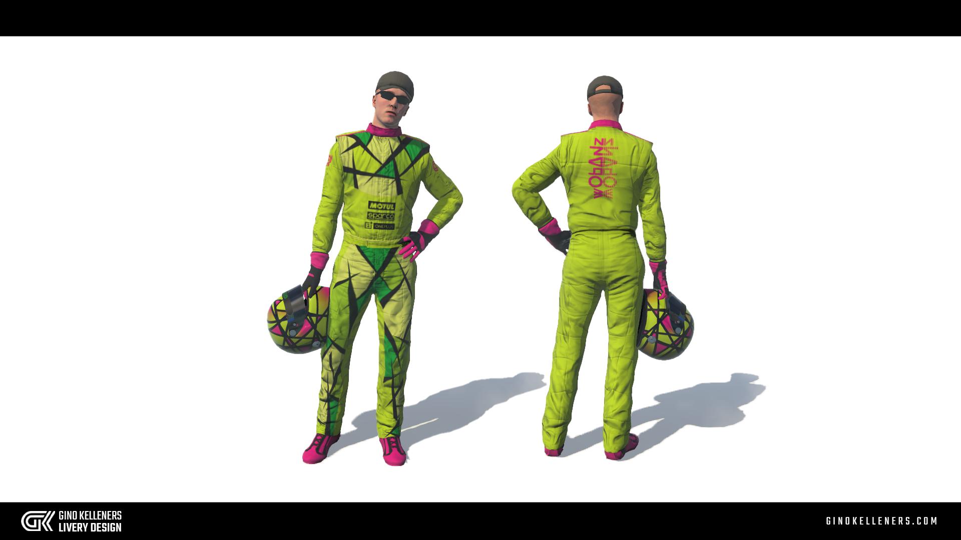 Preview of Racing Suit - Ningaloo Reef McLaren MP4-12C GT3 by Gino Kelleners