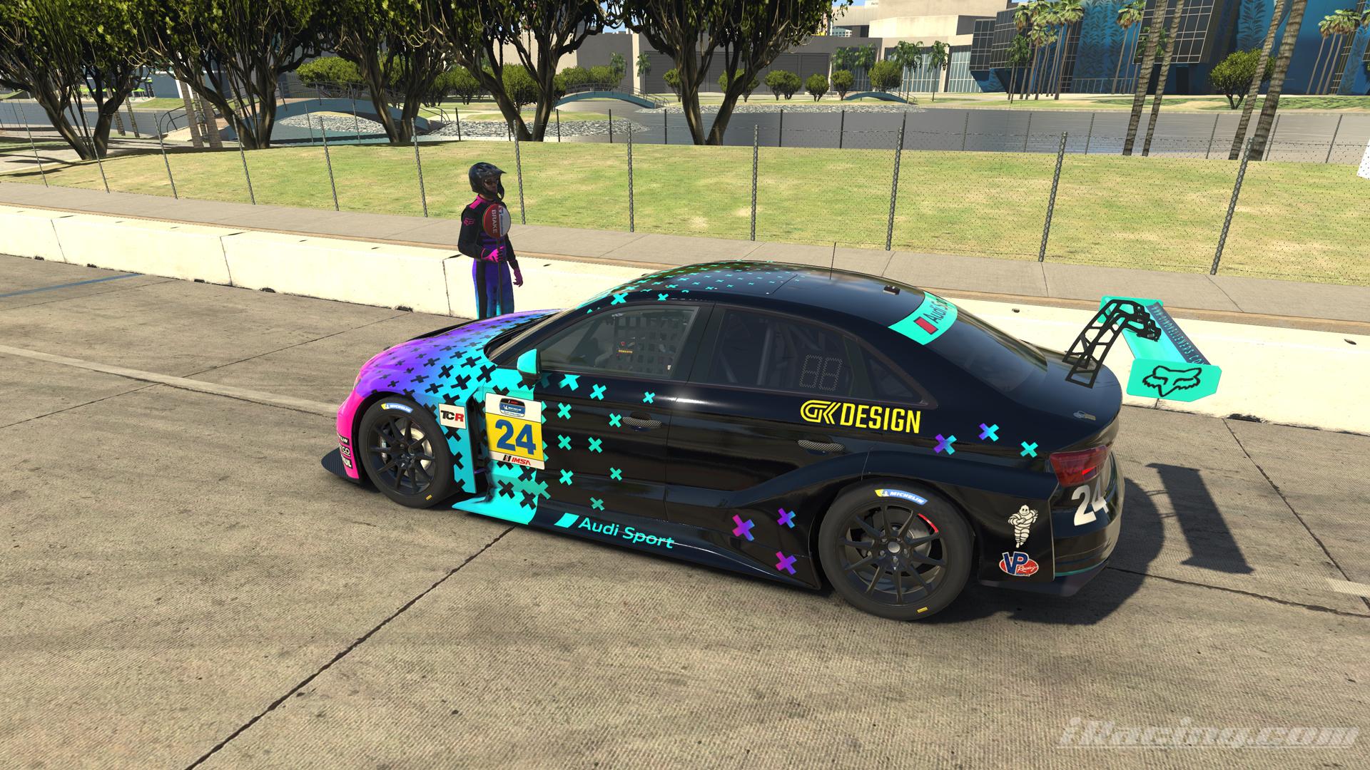 Preview of Racing Suit - Unicorn Slush X Audi RS 3 LMS by Gino Kelleners