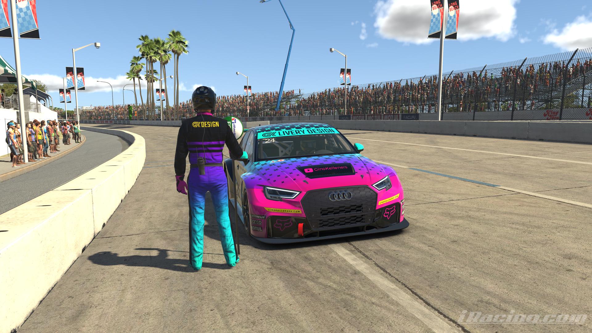 Preview of Racing Suit - Unicorn Slush X Audi RS 3 LMS by Gino Kelleners