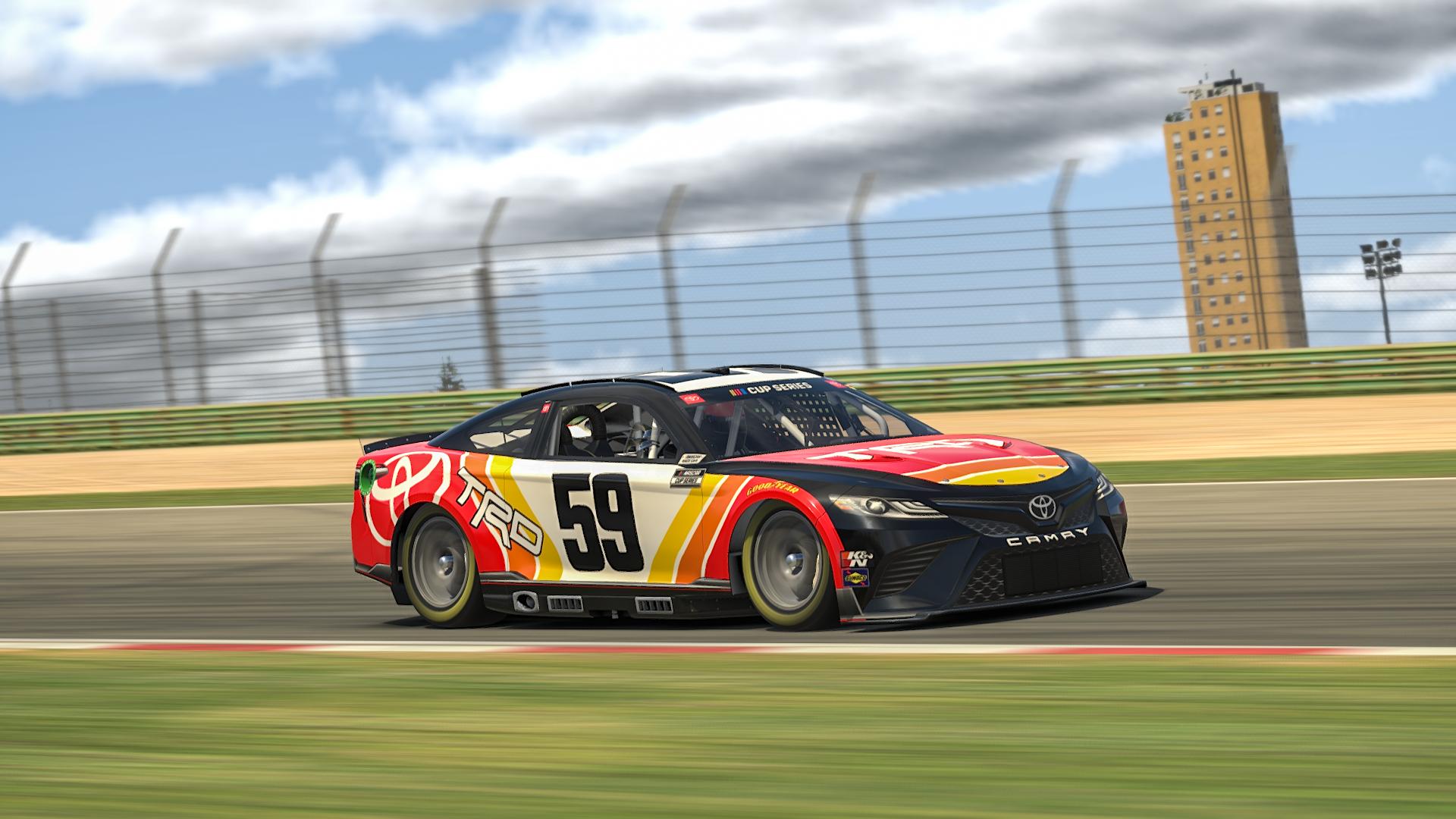 Preview of TRD Toyota Camry Sim Stamp/No Number by Blaine Sparling