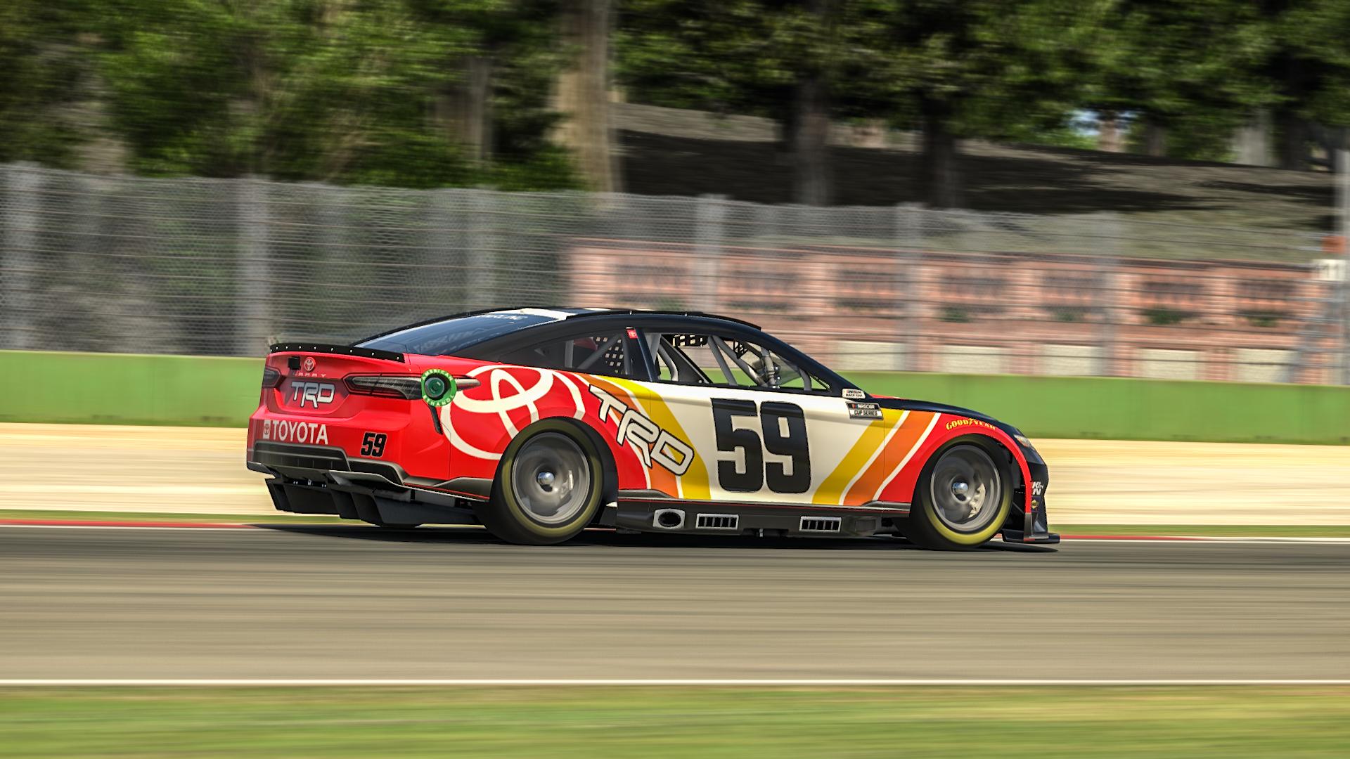 Preview of TRD Toyota Camry Sim Stamp/No Number by Blaine Sparling