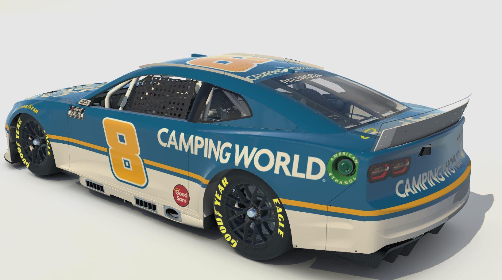 Camping World / Good Sam 2022 Camaro by Nathen Paliwoda Trading Paints