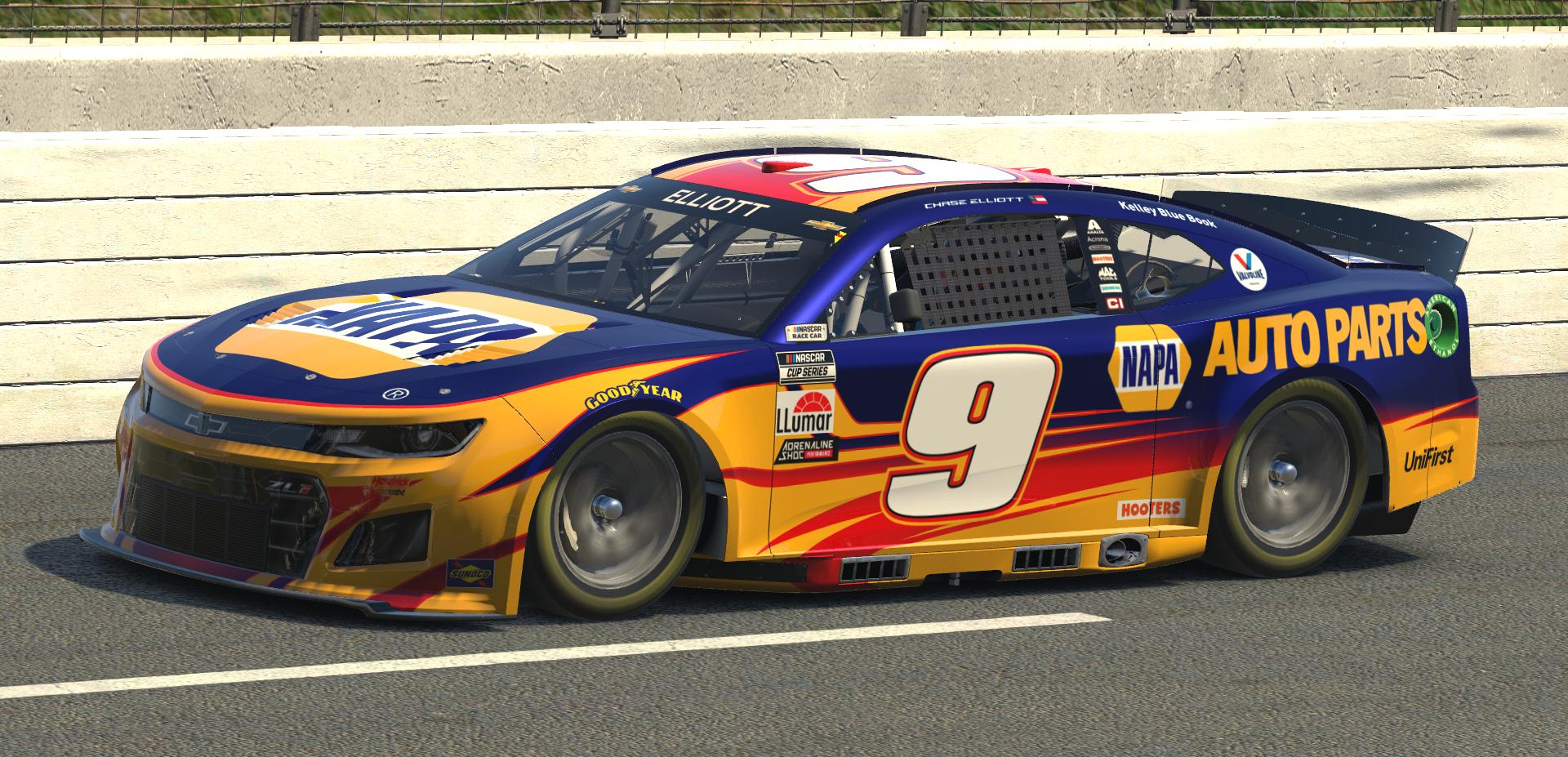Chase Elliott Napa Auto Parts Concept Next Gen Camaro by Doug DeNise