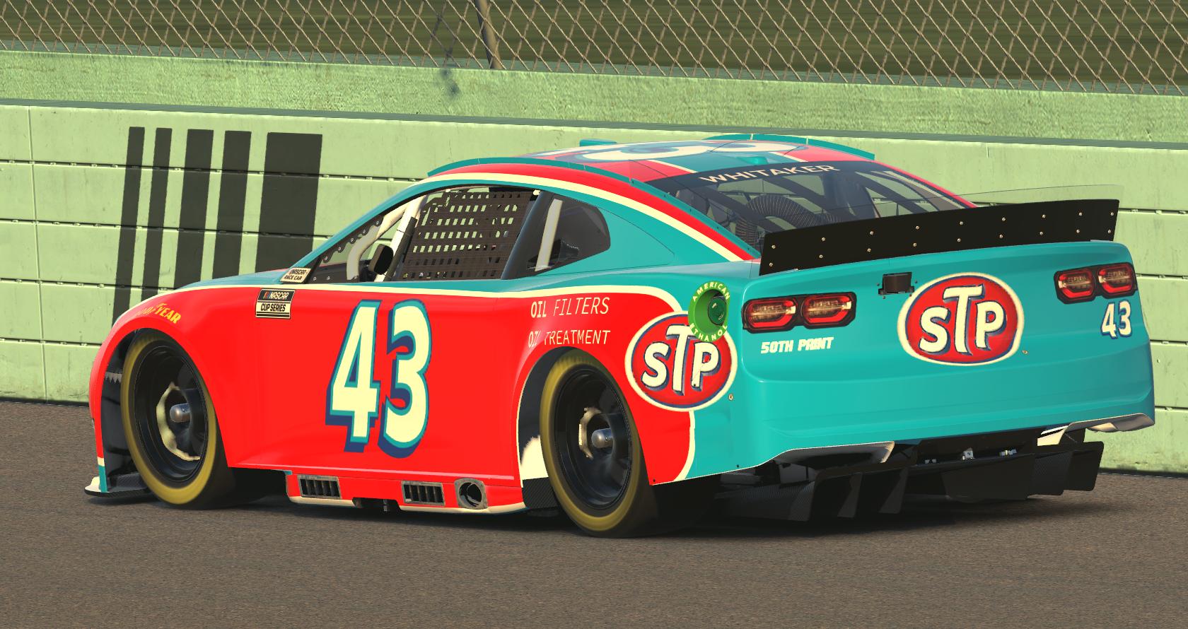 50th Paint Richard Petty Throwback Camaro ZL1 NG by Braxton Whitaker Trading Paints