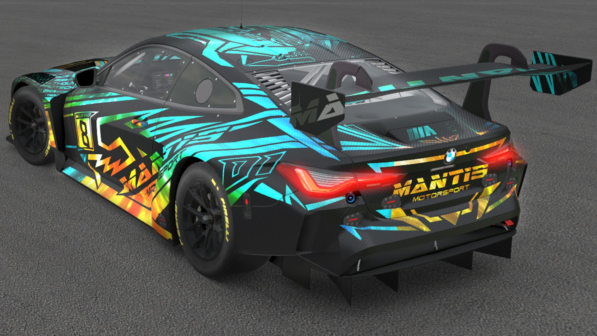 BMW M4 GT3 GALAXY CARBON by Kirk S. Trading Paints