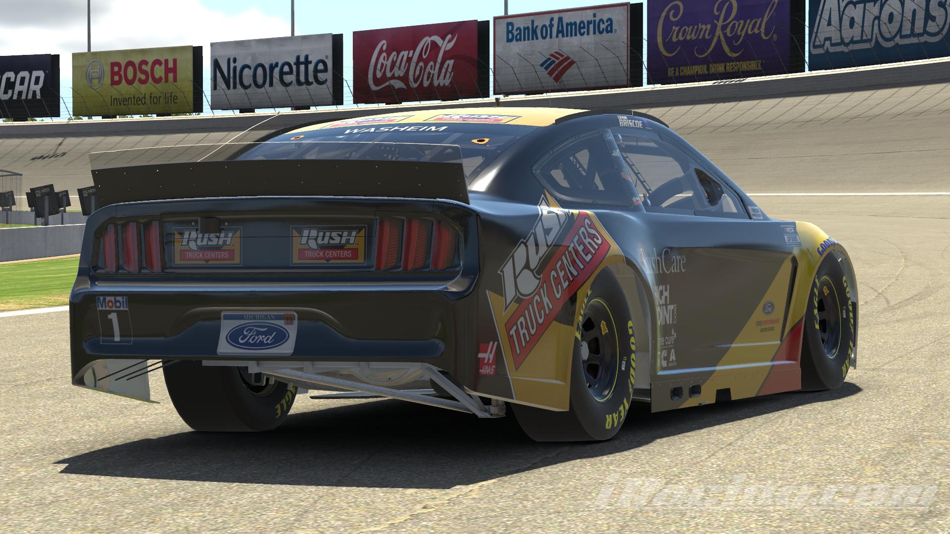 CUP #14 Chase Briscoe Rush Truck Centers 2021 (NoNumber) by Udo Washeim