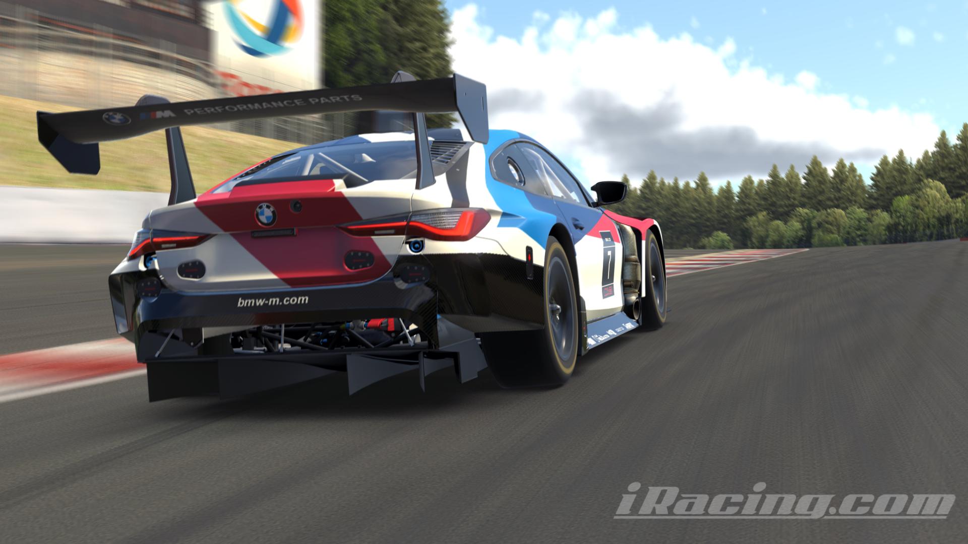 Preview of BMW M4 GT3 Release Livery white number by Ewold Van der Maeren