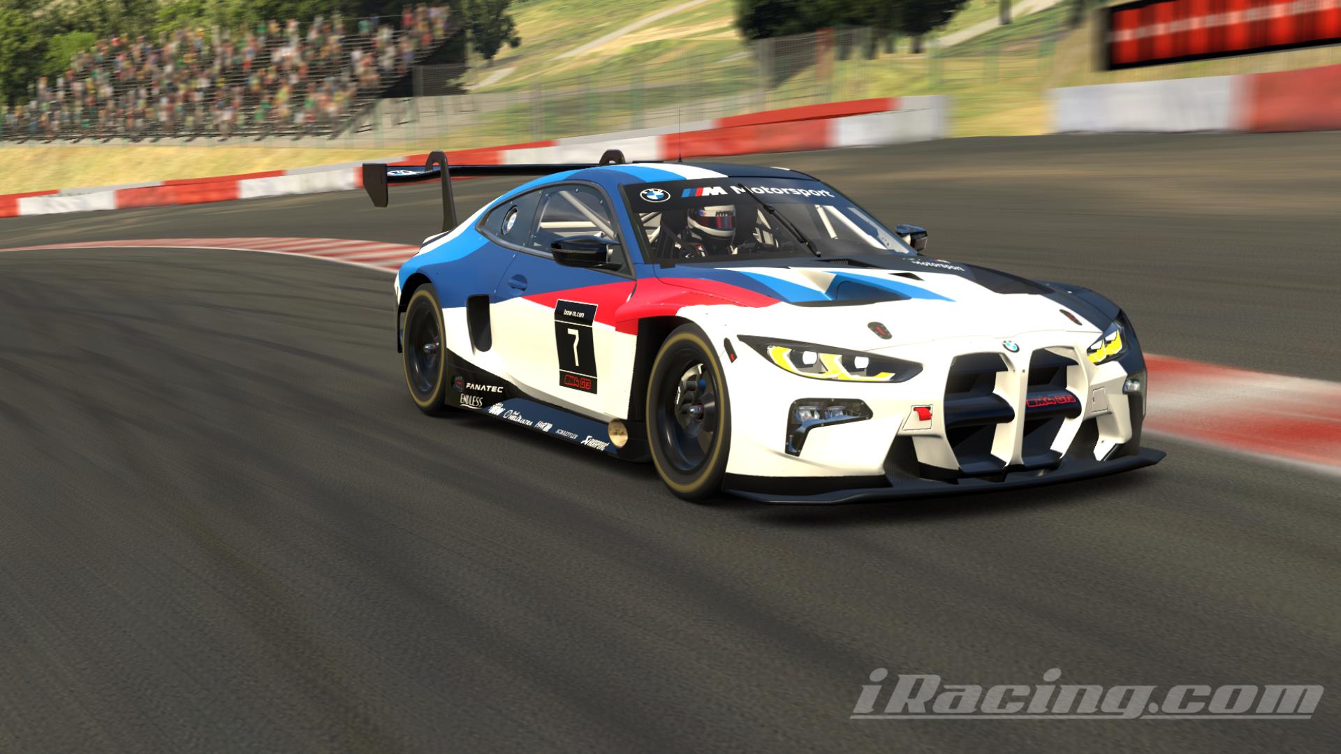 Preview of BMW M4 GT3 Release Livery white number by Ewold Van der Maeren