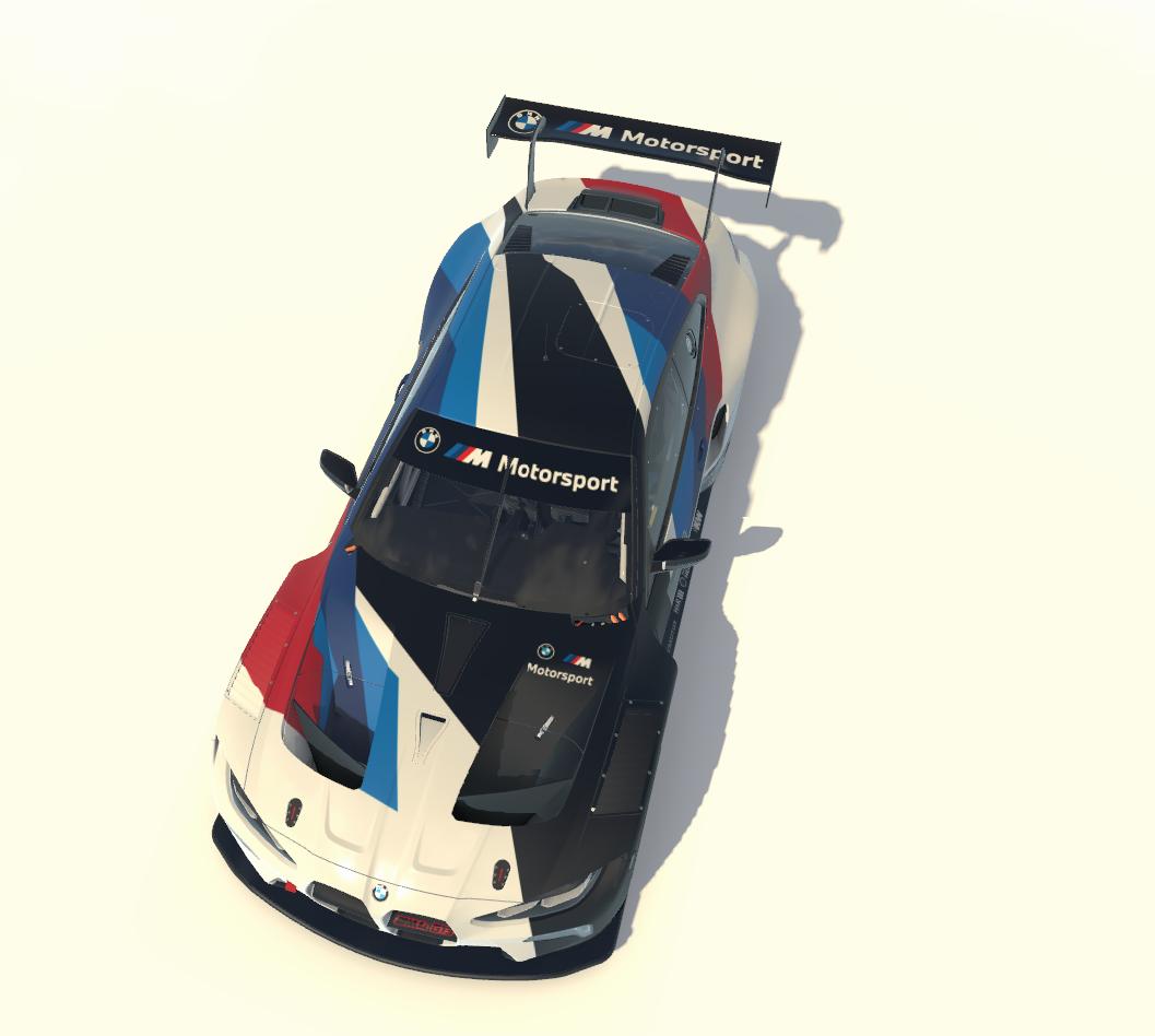 Preview of BMW M4 GT3 Release Livery white number by Ewold Van der Maeren