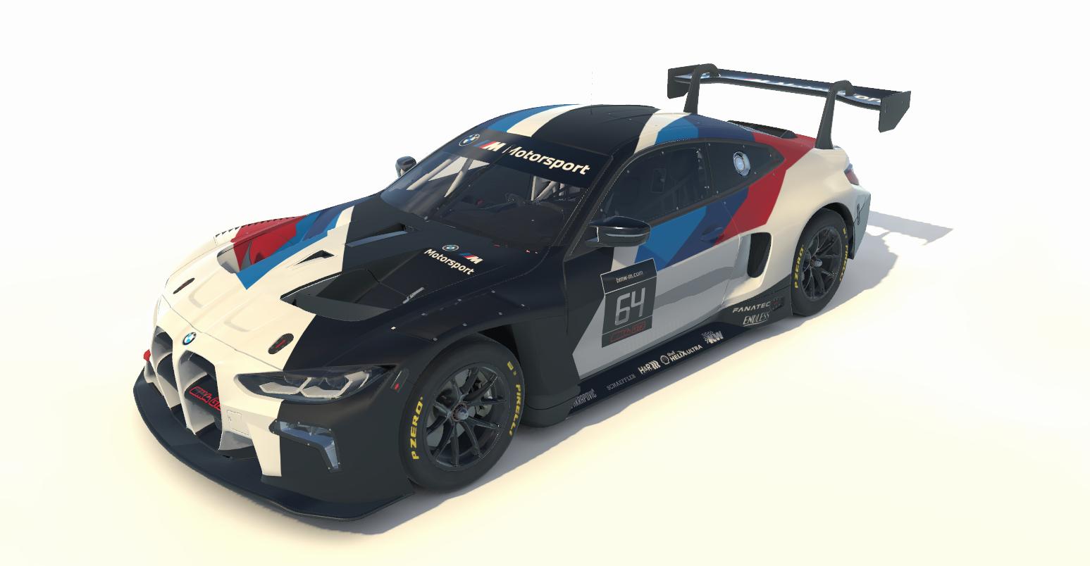 Preview of BMW M4 GT3 Release Livery white number by Ewold Van der Maeren