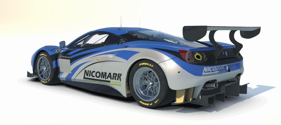 Preview of NICOMARK Ferrari 488 GT3 by Javier Luces