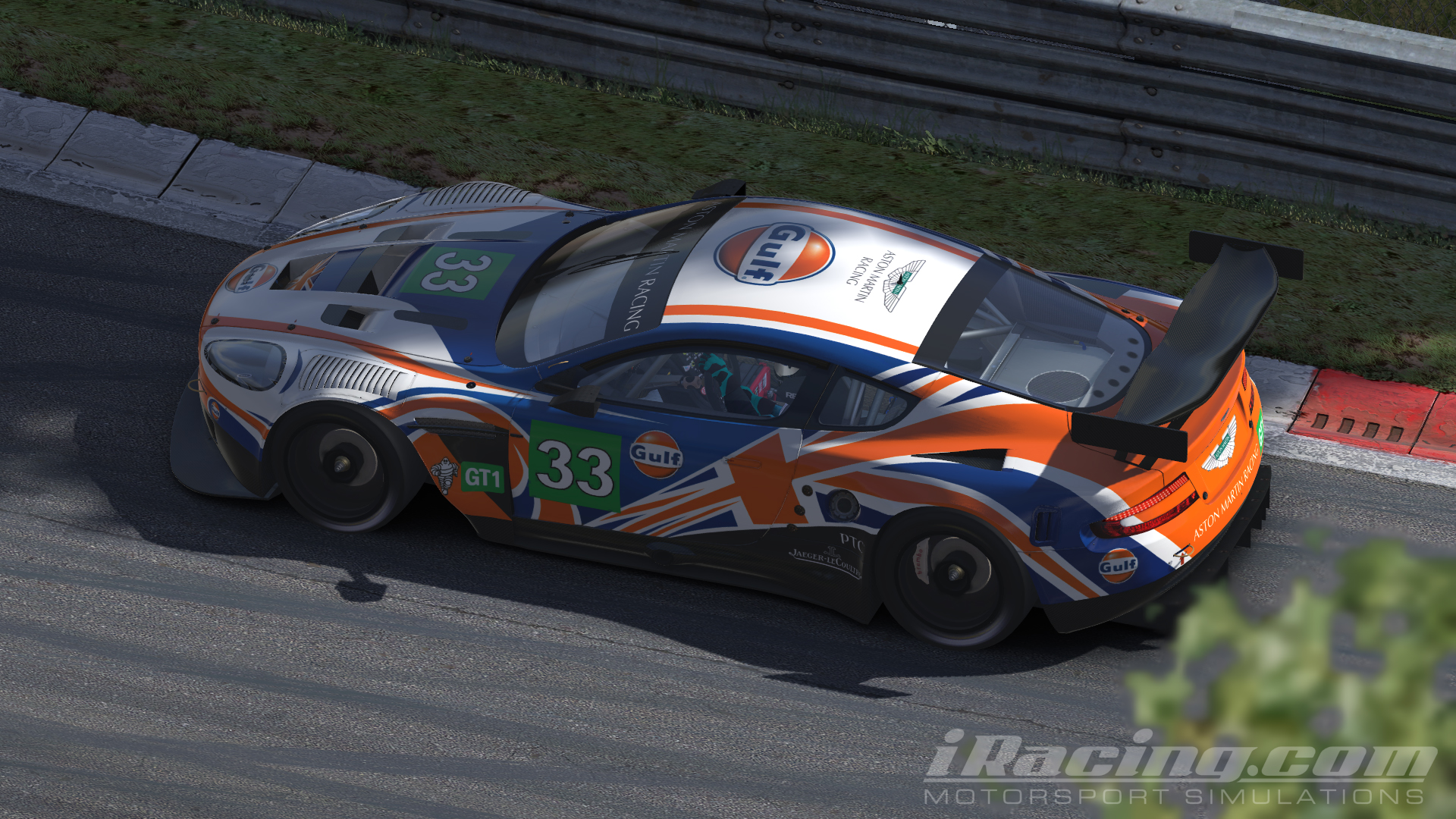 Preview of ASTON DBR9 UK Gulf flag by Max La Barack