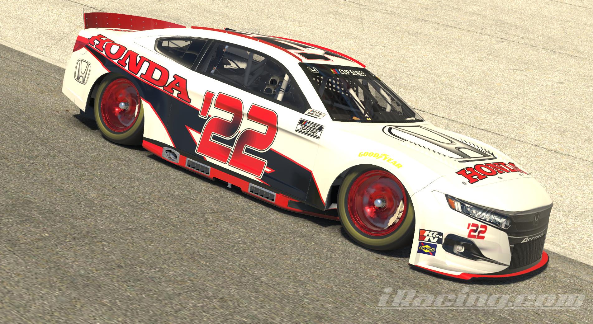 2022 NASCAR Cup Series Honda Accord (NO s) by Jason Furqueron