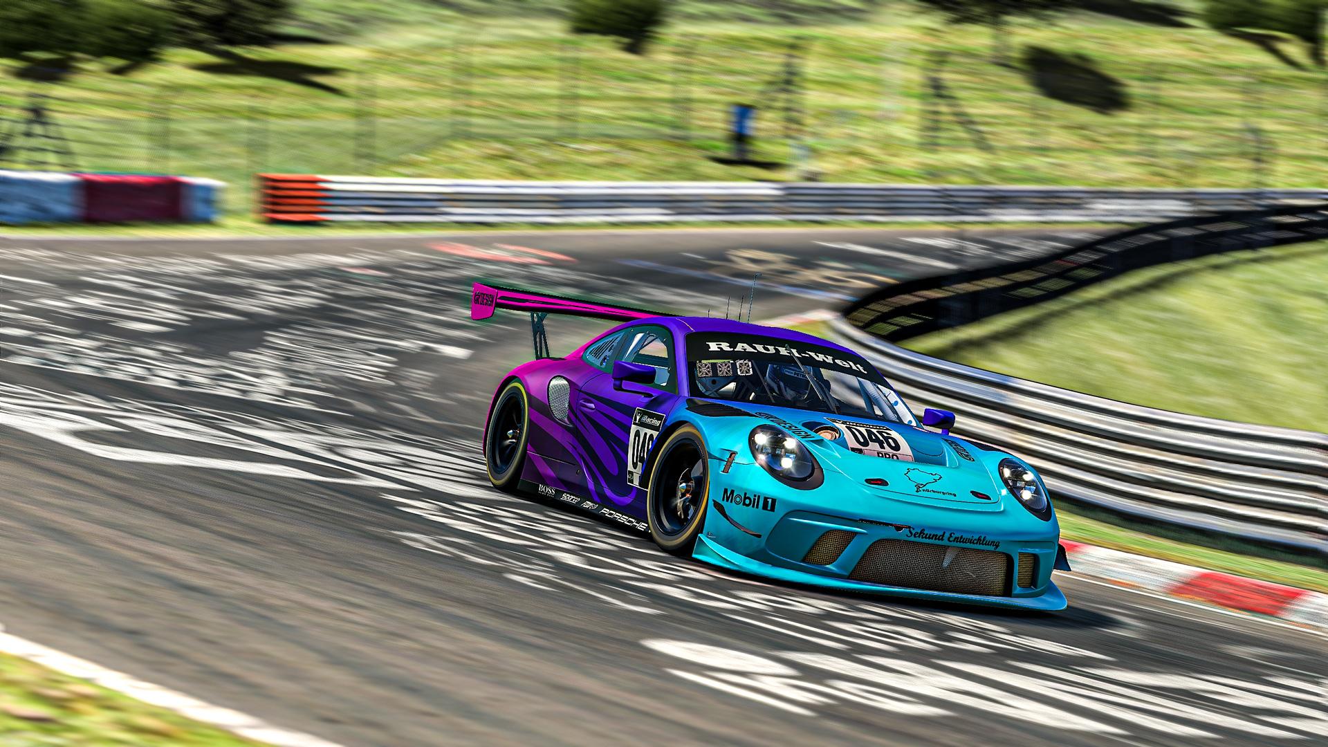 Preview of Rainbow Livery - Porsche 911 GT3 R by Gino Kelleners