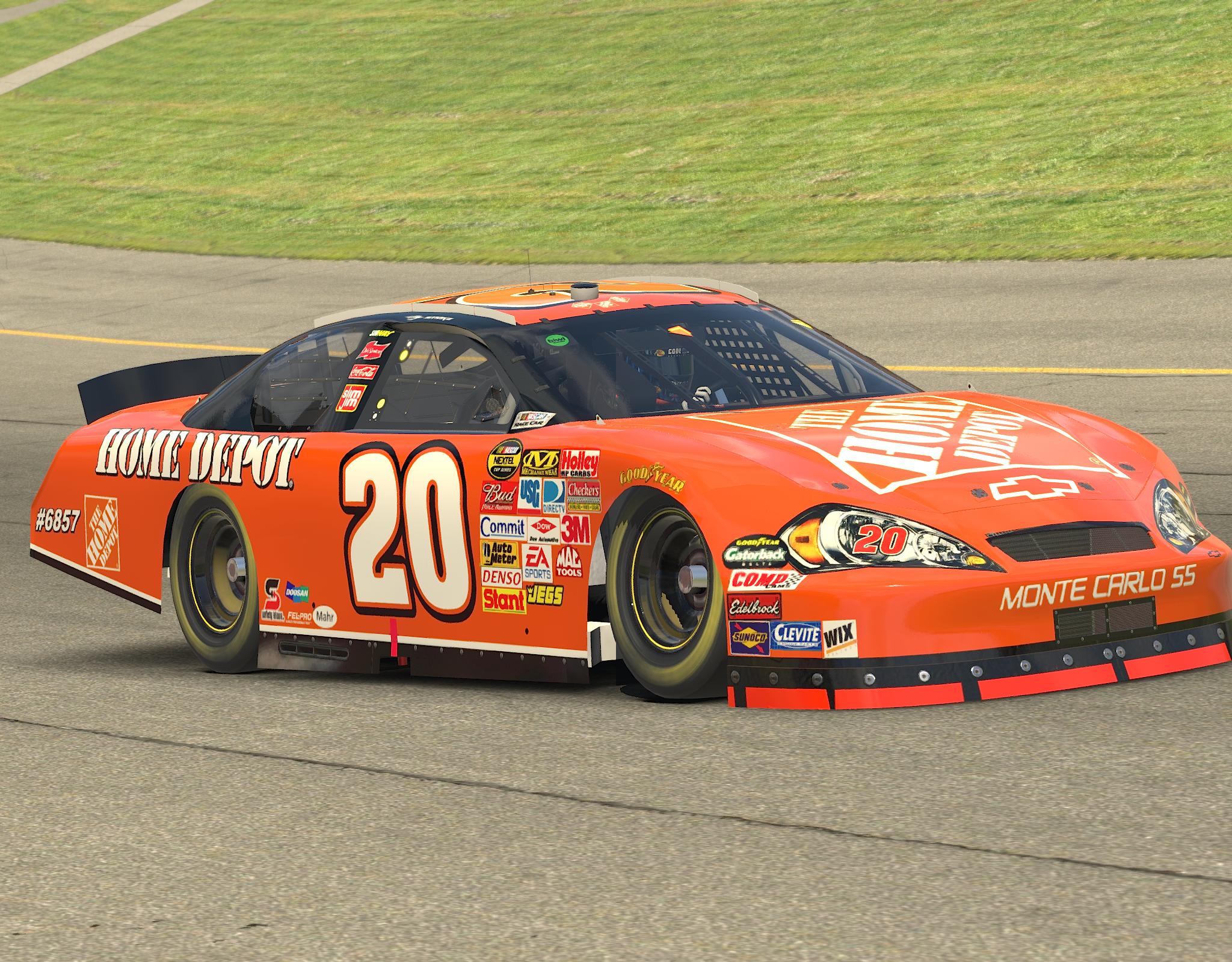 Tony Stewart 2007 Home Depot 3M Performance 400 Monte Carlo SS by 