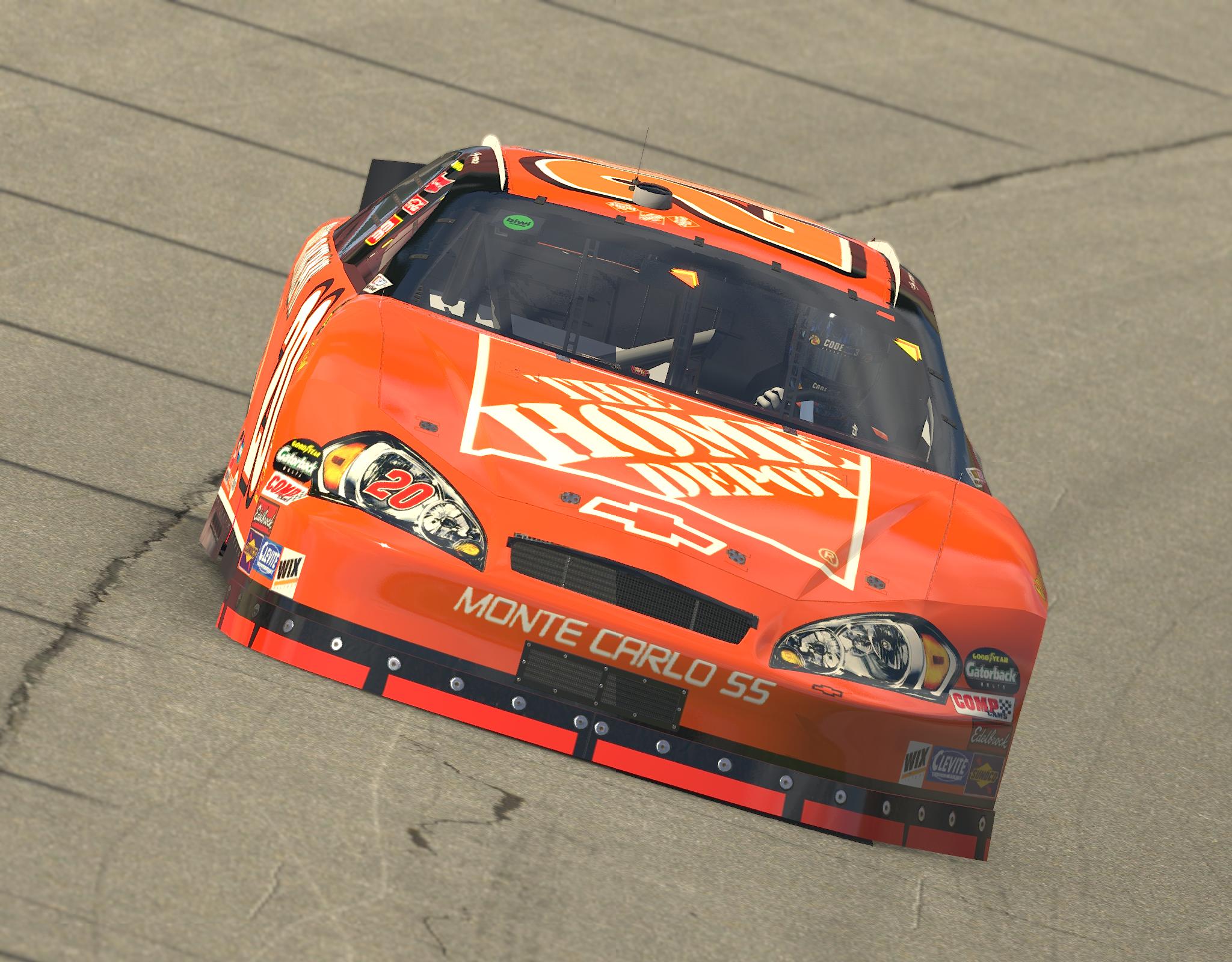 Tony Stewart 2007 Home Depot 3M Performance 400 Monte Carlo SS by