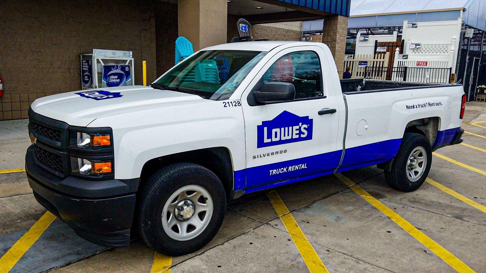 Jimmie Johnson Lowes truck rental concept W/O Number by Austin Doran