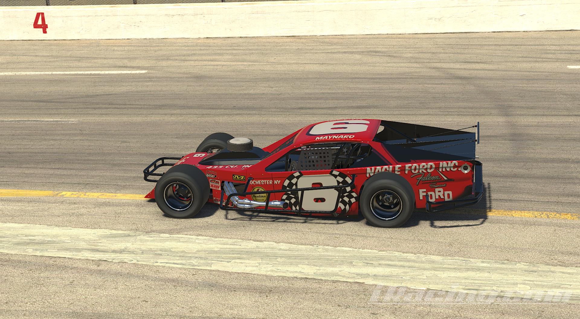 Maynard Troyer Tribute Falcon Mod w/custom number and spec map by Bryan