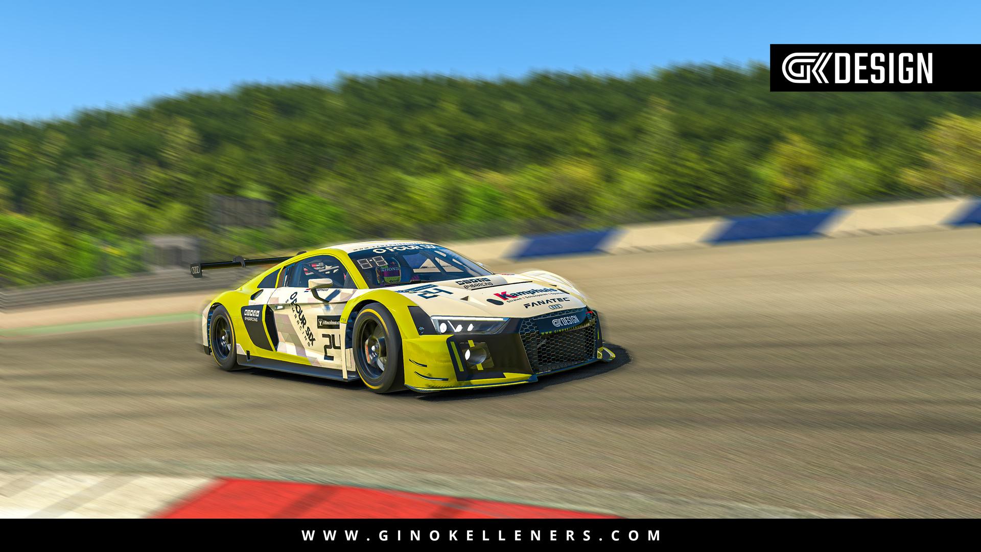 Preview of 046 Racing Livery - Audi R8 LMS. Driver: Steven Kamphuis by Gino Kelleners