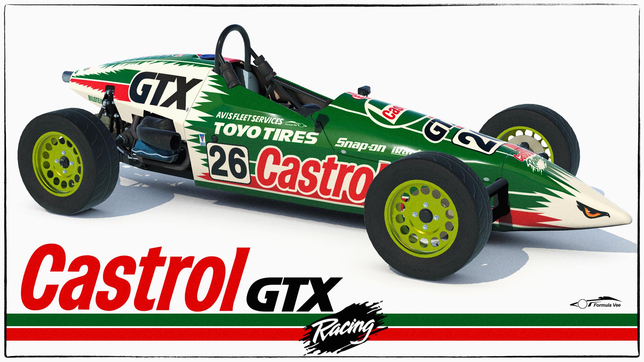 Preview of Castrol GTX Retro Formula Vee by Simon Bailey