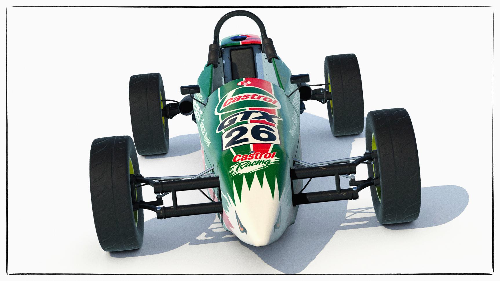 Preview of Castrol GTX Retro Formula Vee by Simon Bailey