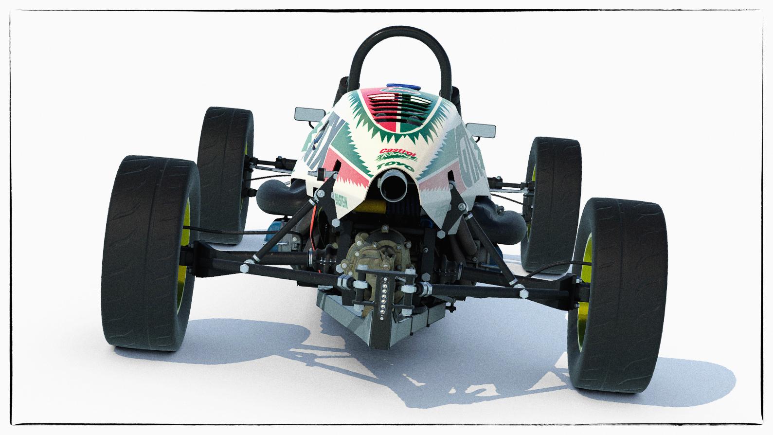 Preview of Castrol GTX Retro Formula Vee by Simon Bailey