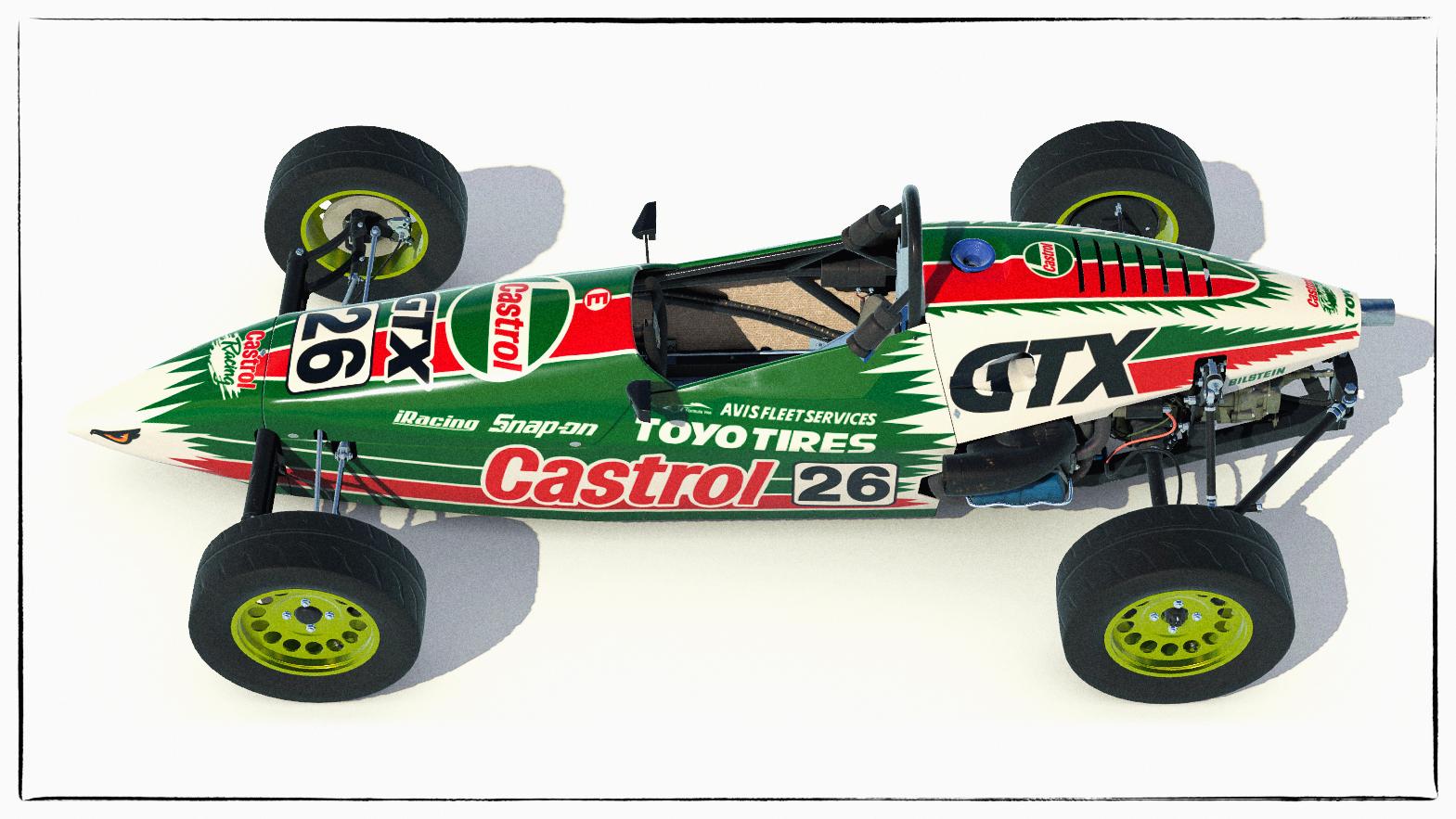 Preview of Castrol GTX Retro Formula Vee by Simon Bailey