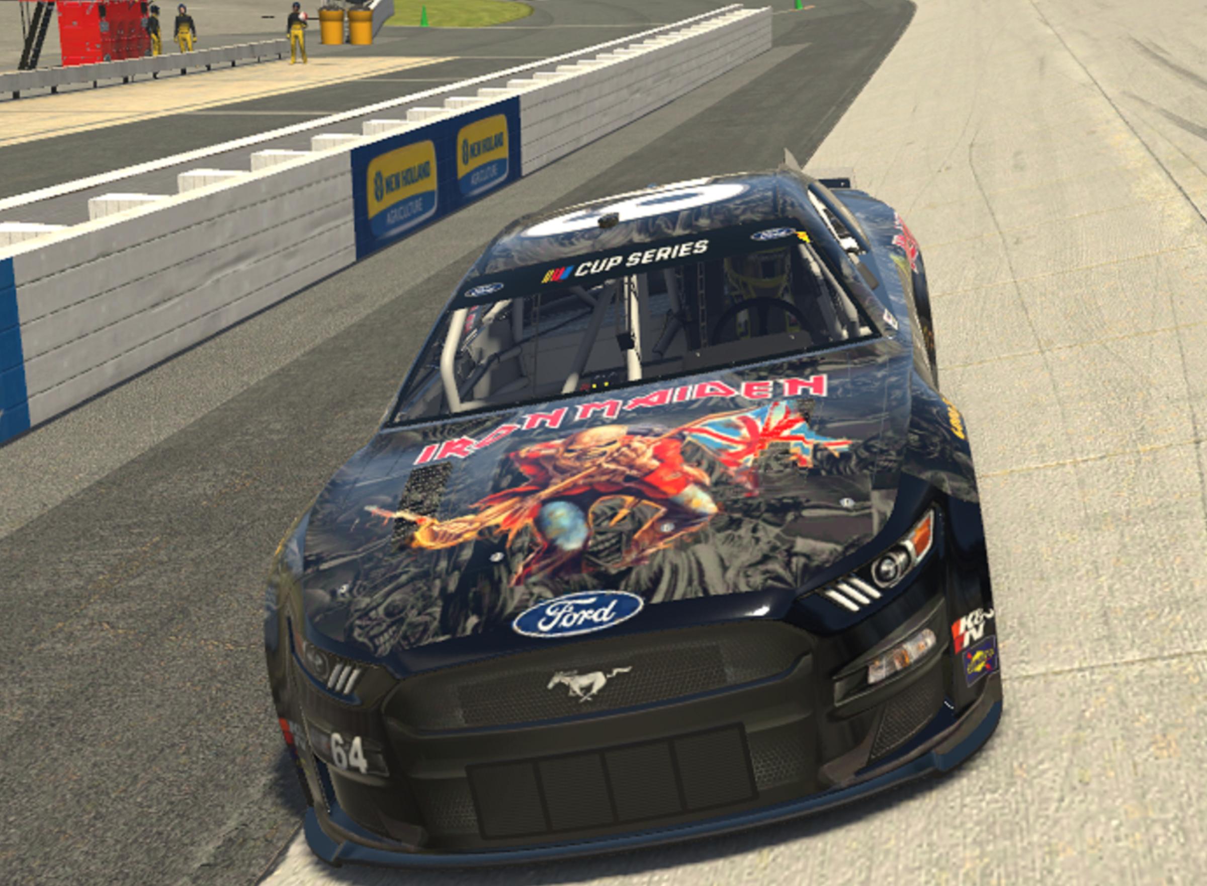 Next Gen Iron Maiden Cup Car by Mikael Clark Trading Paints