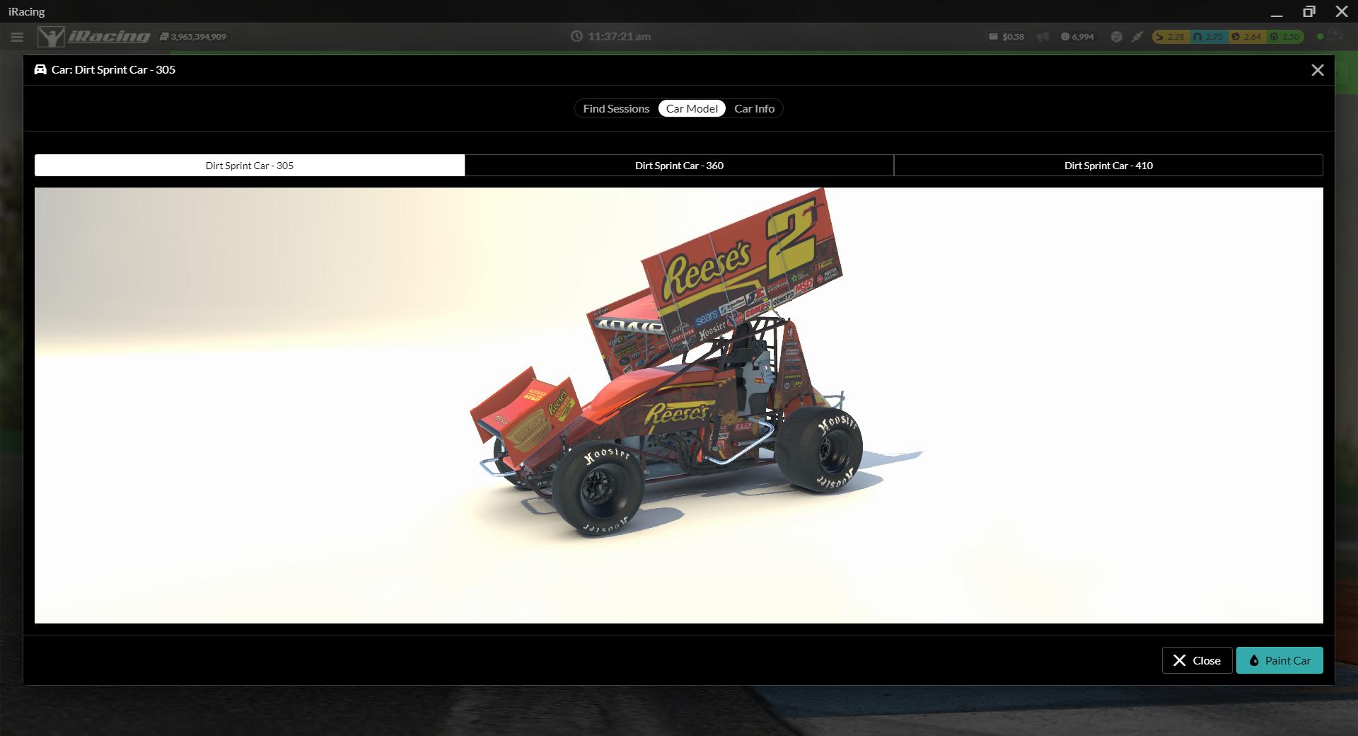 Preview of 2021 Timmy Adair Sprint Car Reeses by Jay Adair
